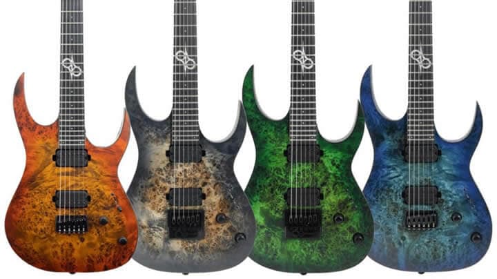 guitarras solar guitars